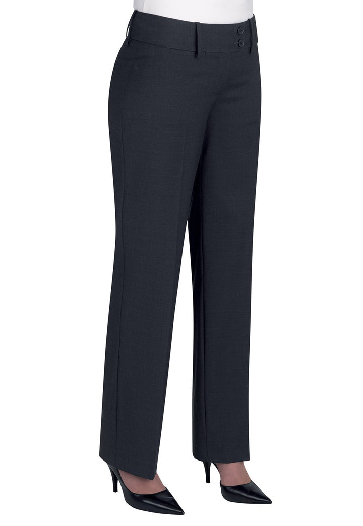 Miranda Parallel Leg Trouser (Charcoal)