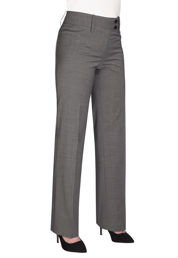 Miranda Parallel Leg Trouser (Light Grey)