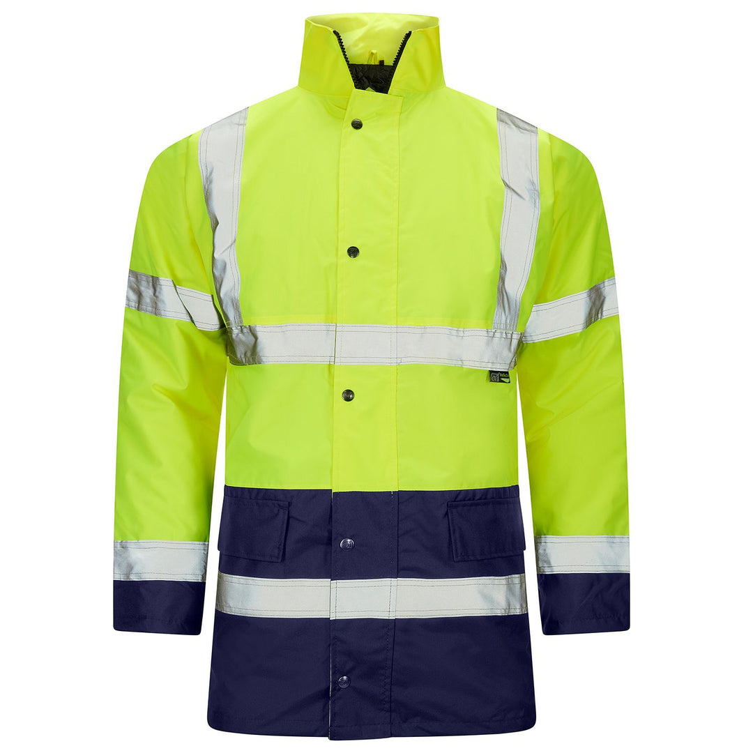 Hi-Vis 2 Tone Jacket Yellow/Navy
