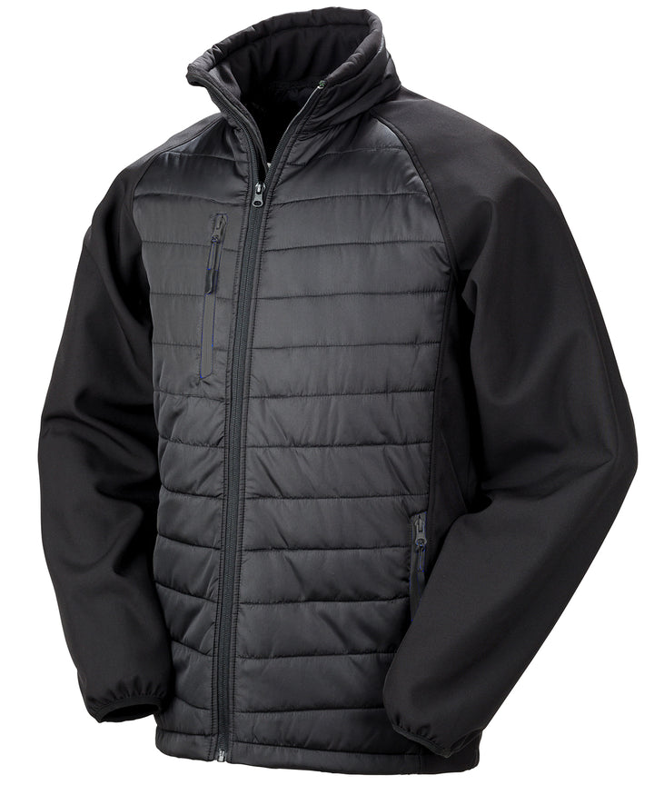 Compass padded softshell jacket