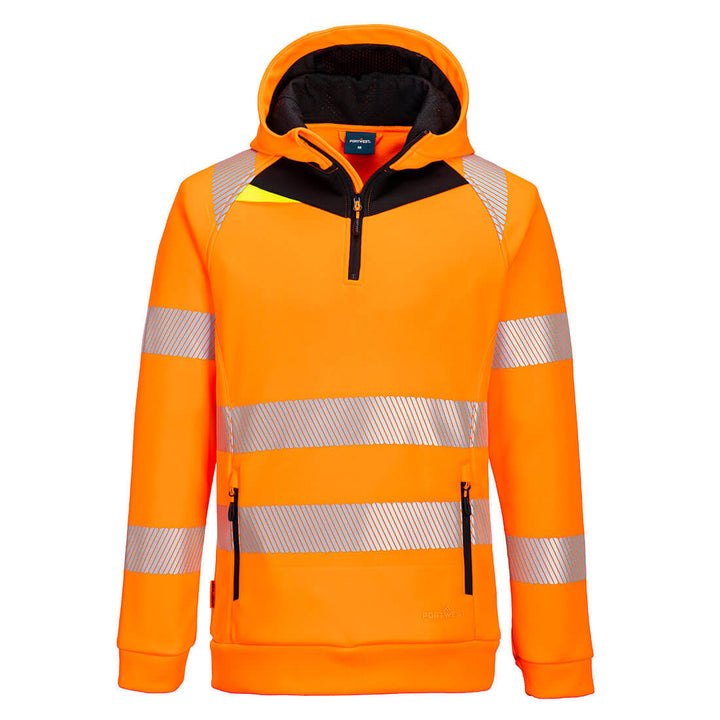 DX4 Hi-Vis 1/4 Zip Hoodie - DX482