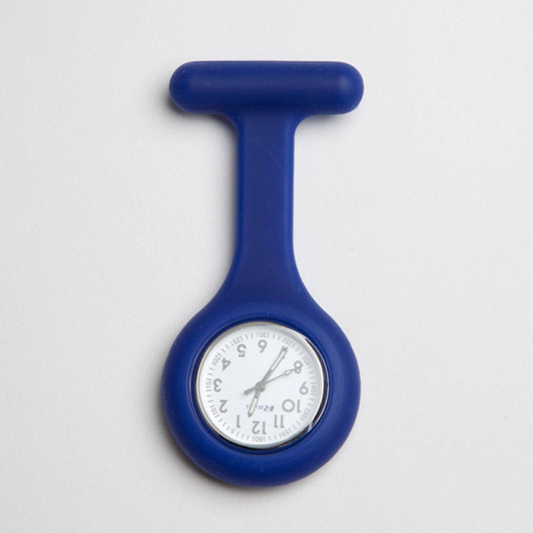 Navy Silicon Fob Watch