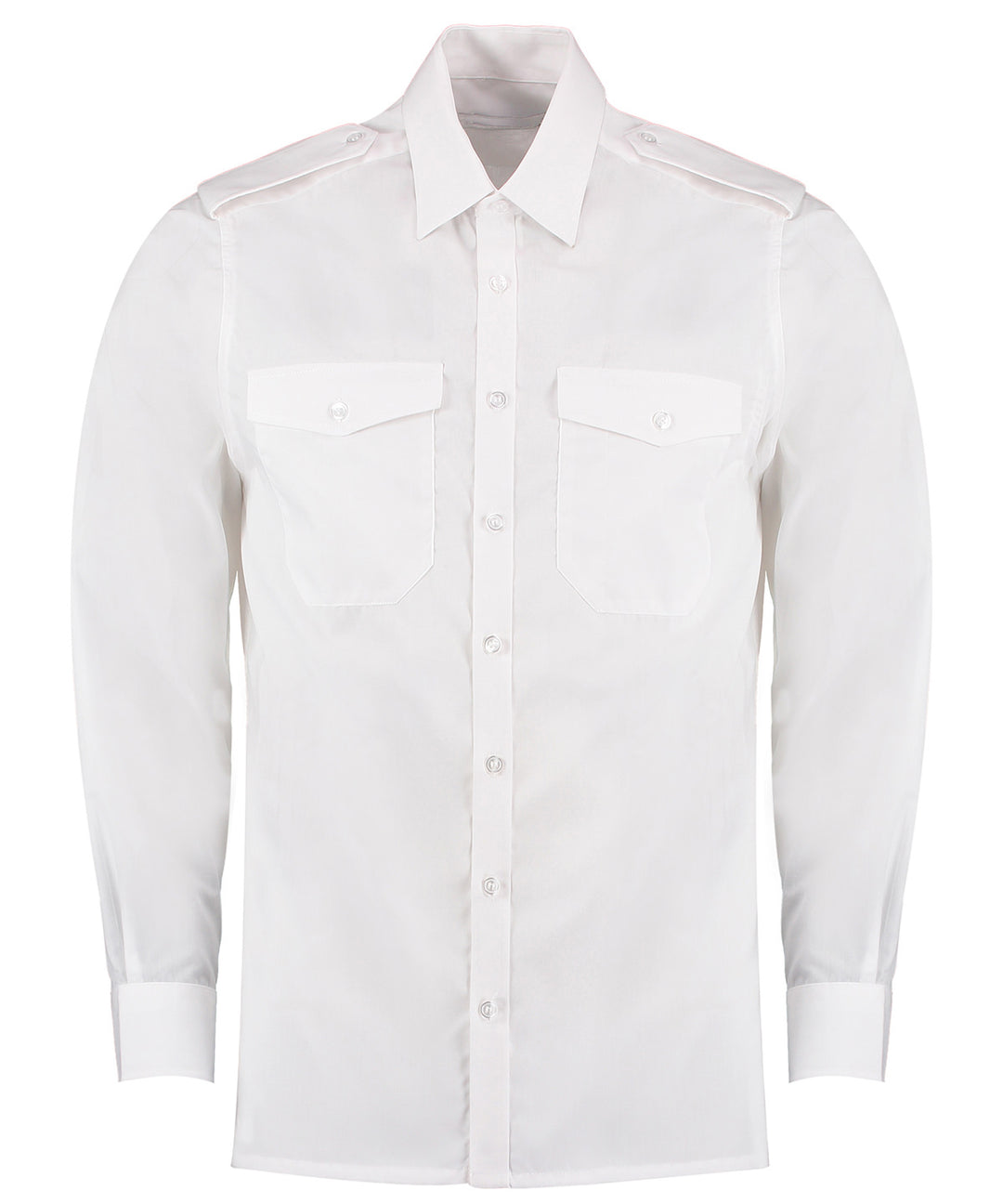 Pilot Shirt Long Sleeve (White)