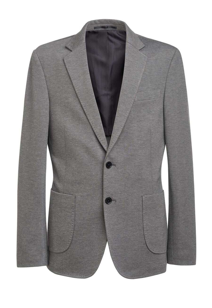 Rory Slim Fit Jersey Stretch Jacket Grey