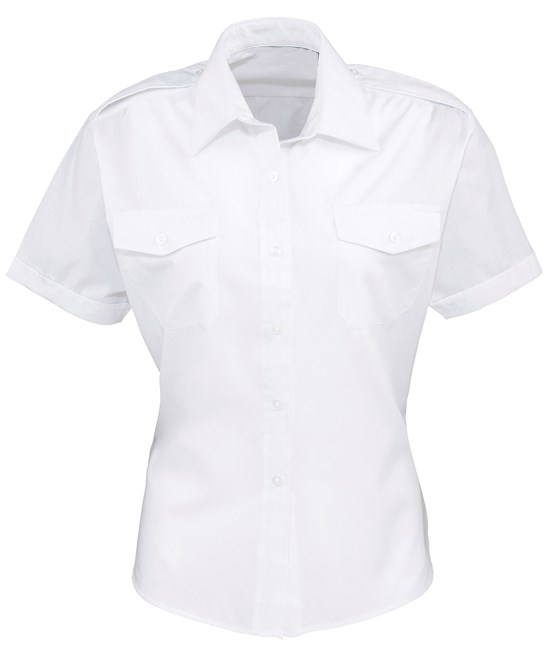 Short Sleeve Pilot Blouse