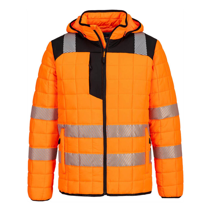 T165 - PW3 Hi-Vis Square Baffle Jacket