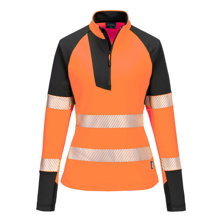 T173 - PW3 Hi-Vis Women's 1/4 Zip Sweatshirt