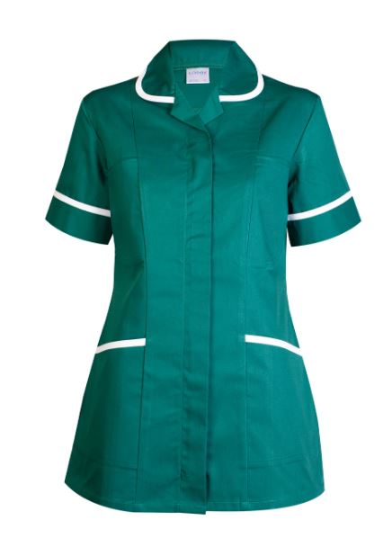 Ladies Heavyweight Tunic bottle green