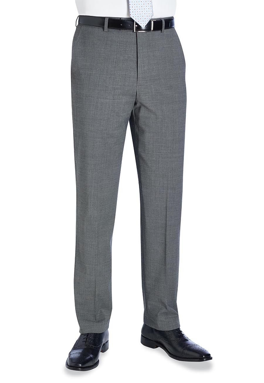 Avalino Tailored Fit Trouser (Light Grey)