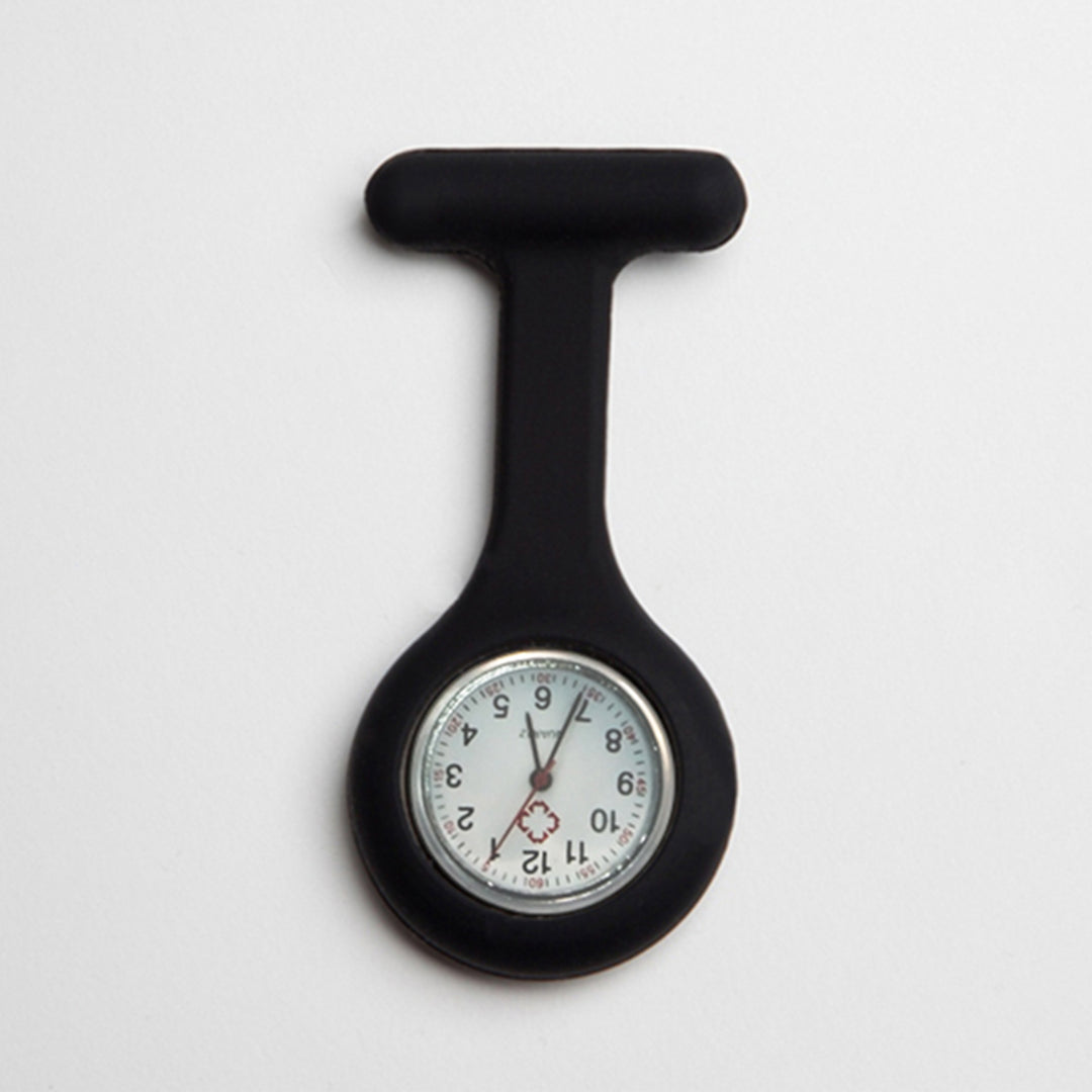 Black Silicon Fob Watch