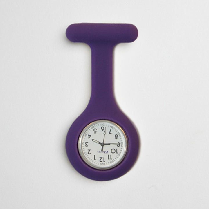 Purple Silicon Fob Watch