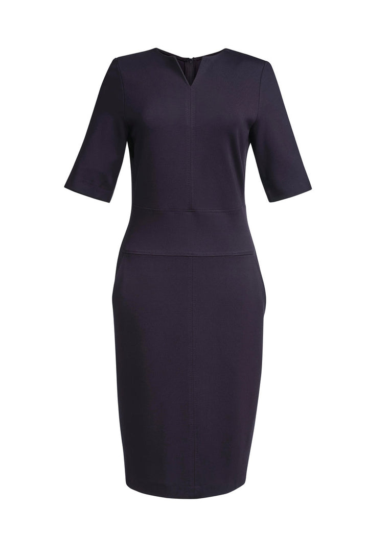 Celeste Jersey Stretch Dress Navy