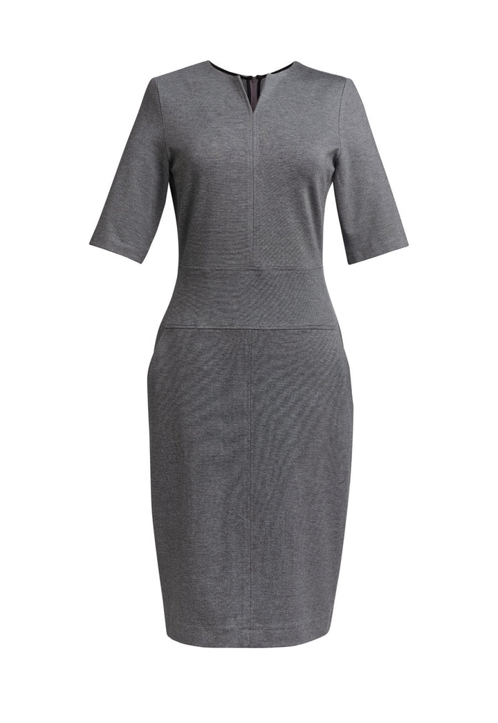 Celeste Jersey Stretch Dress Grey