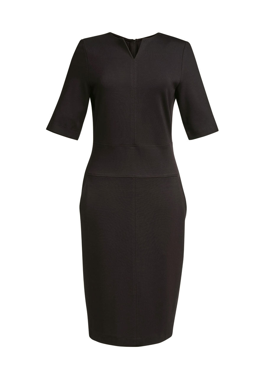 Celeste Jersey Stretch Dress Black