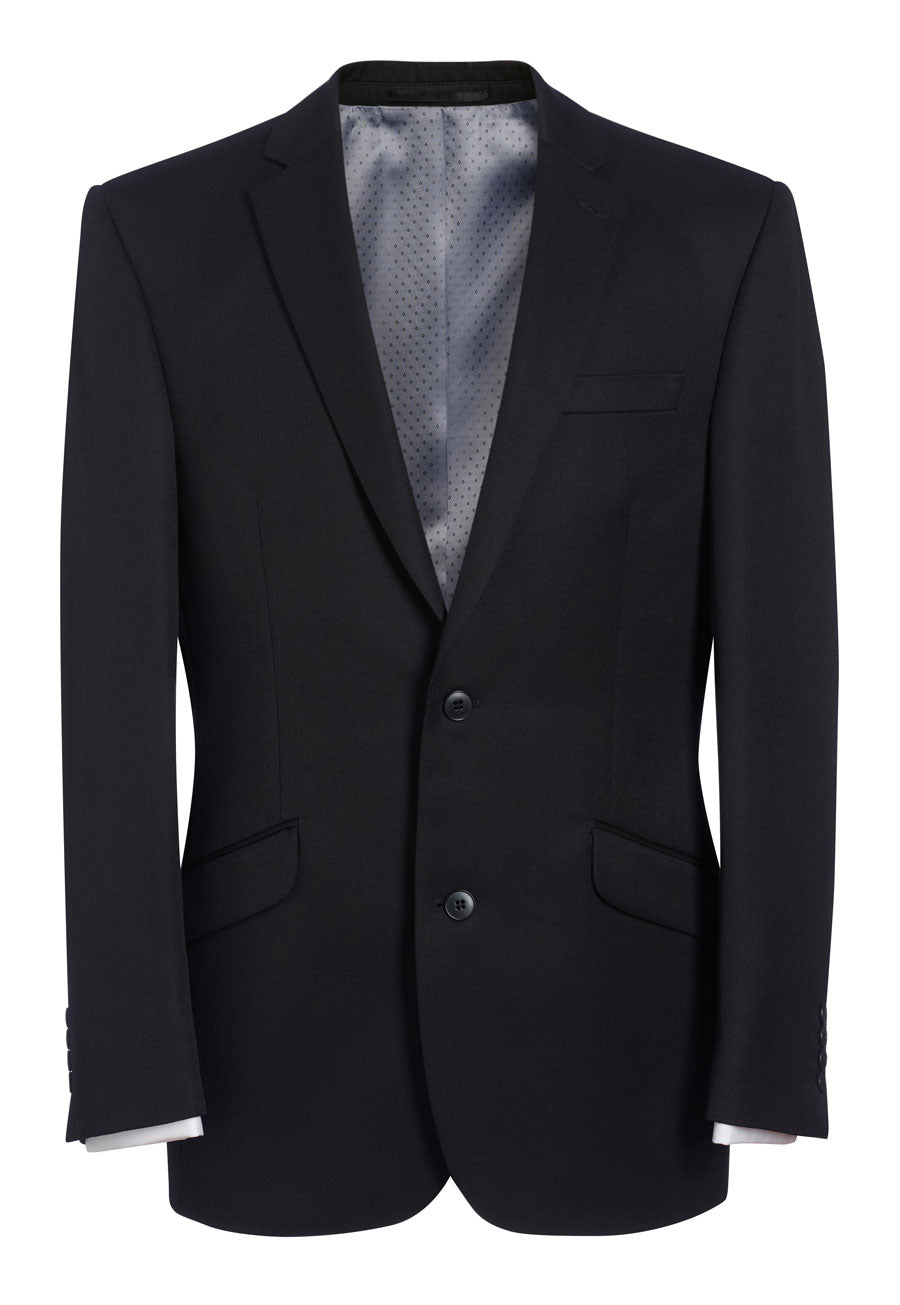 Zeus Tailored Fit Jacket Black