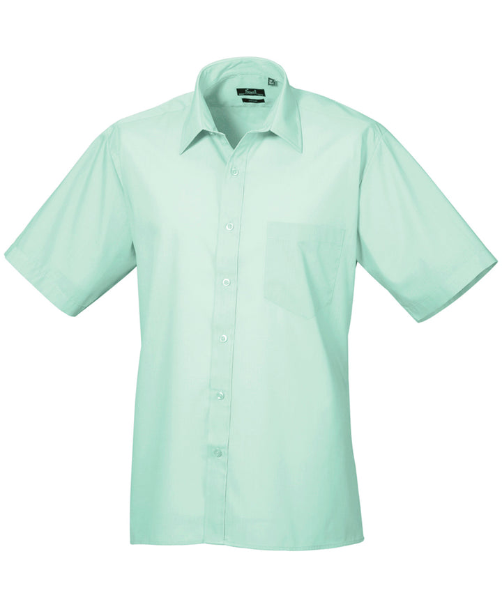Short sleeve poplin shirt (Green)