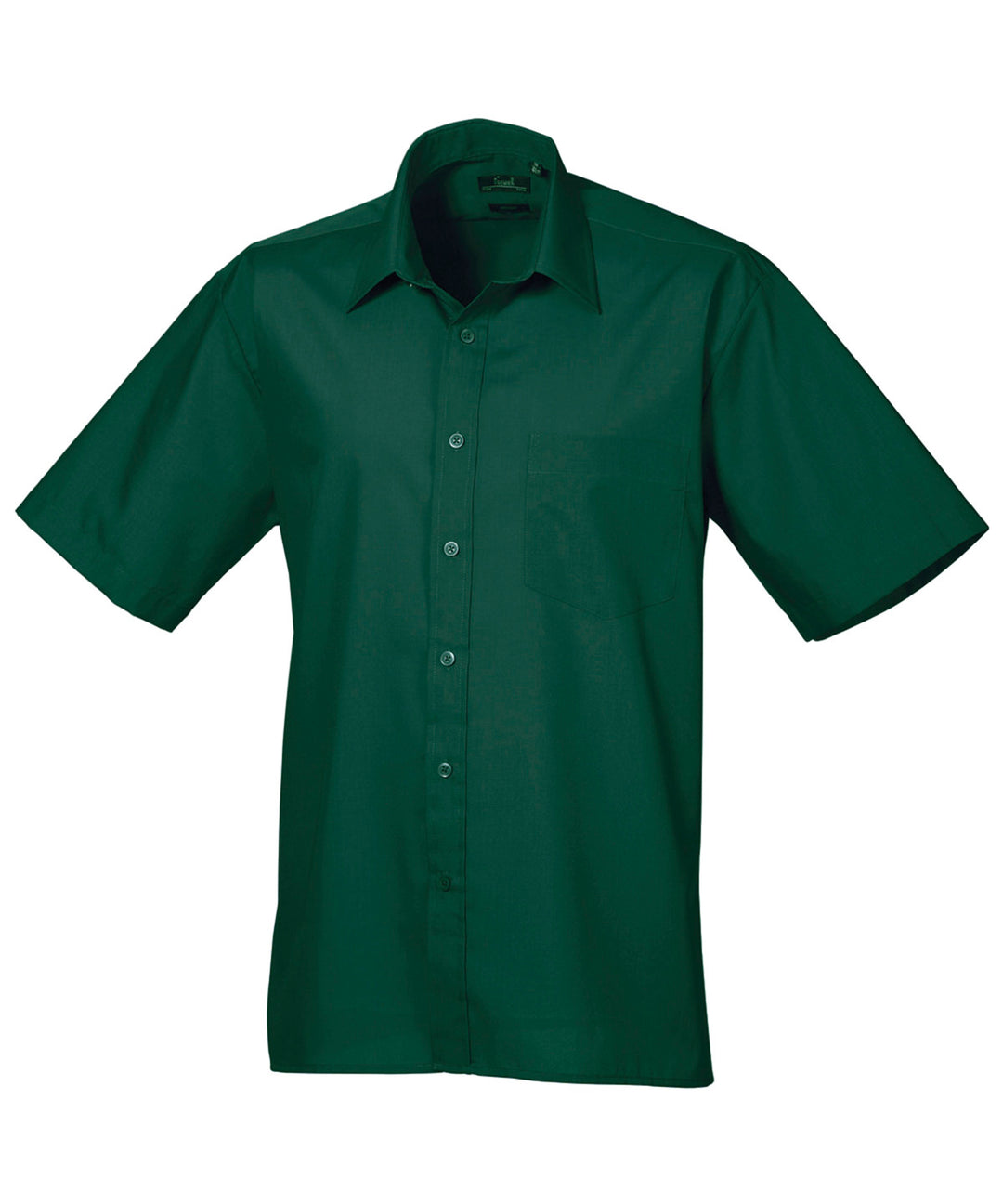 Short sleeve poplin shirt (Green)