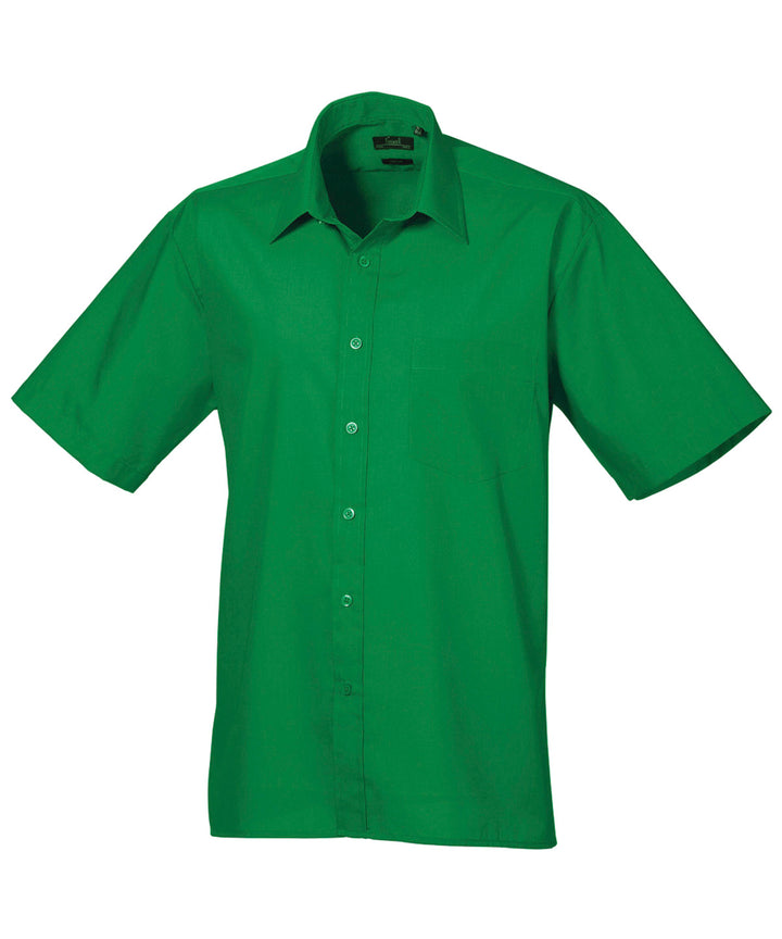 Short sleeve poplin shirt (Green)