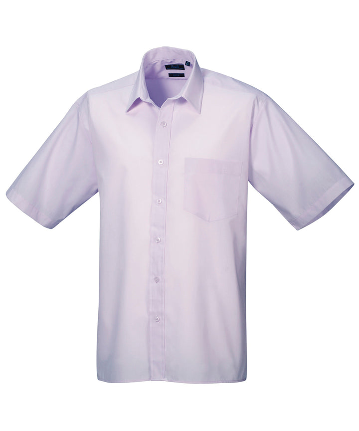 Short sleeve poplin shirt (Magenta)