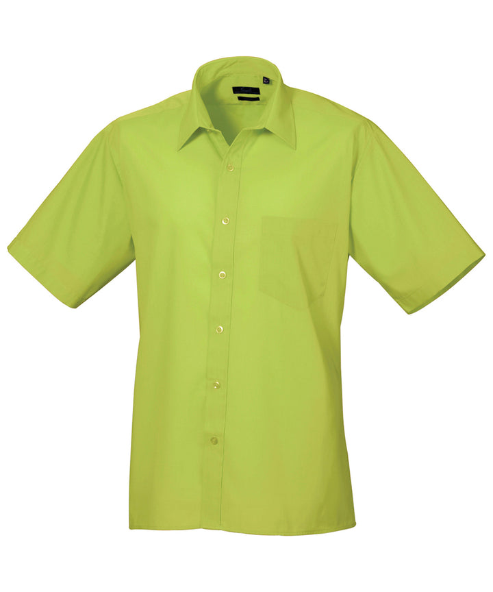 Short sleeve poplin shirt (Green)