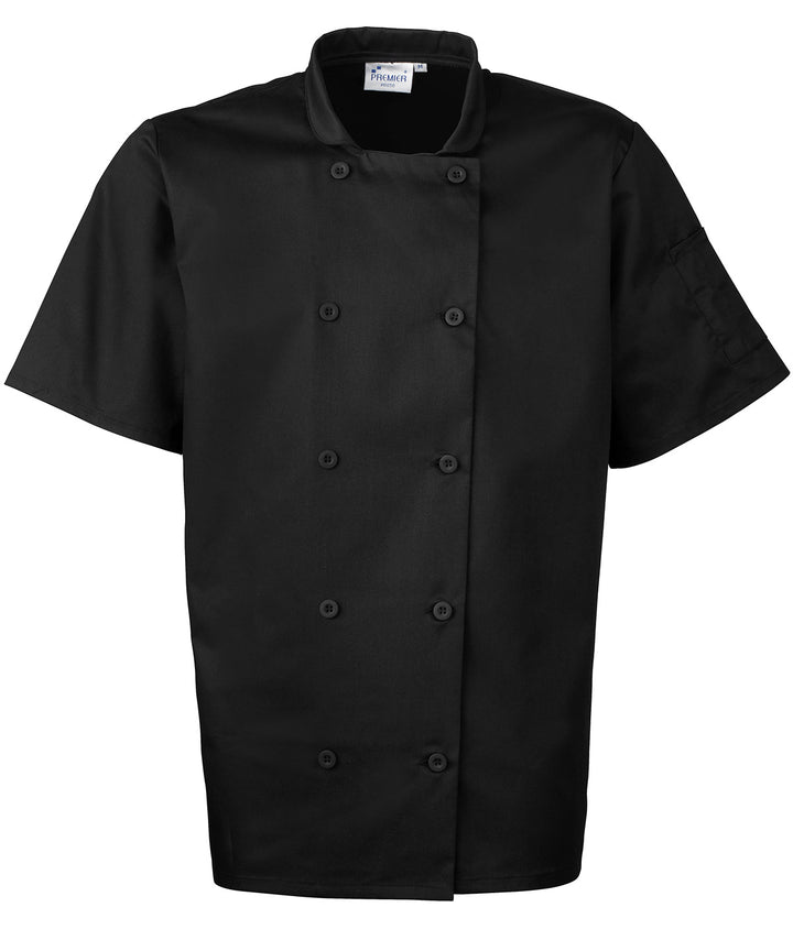 Short sleeve chef's jacket