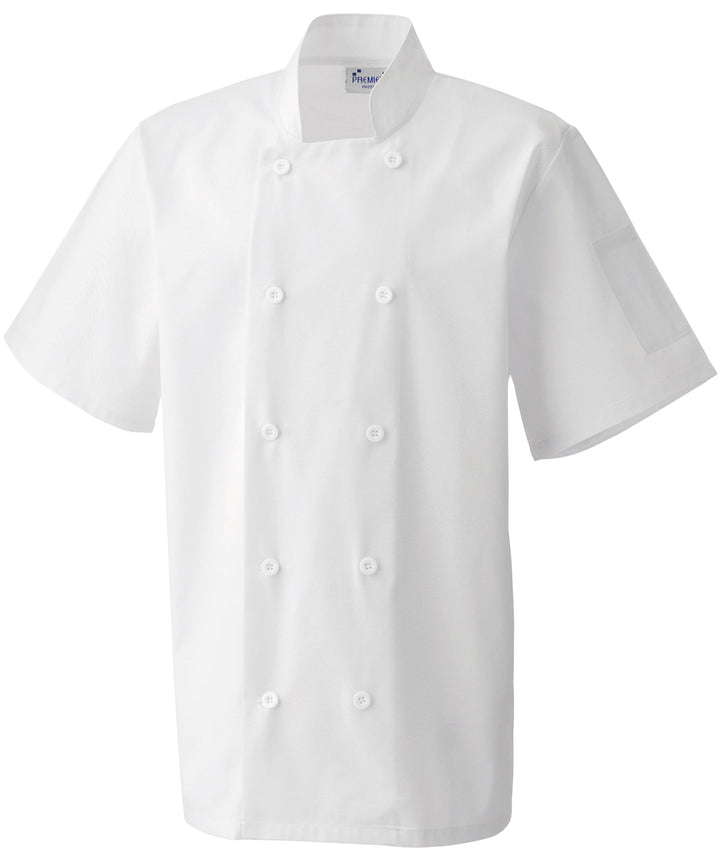 Short sleeve chef's jacket