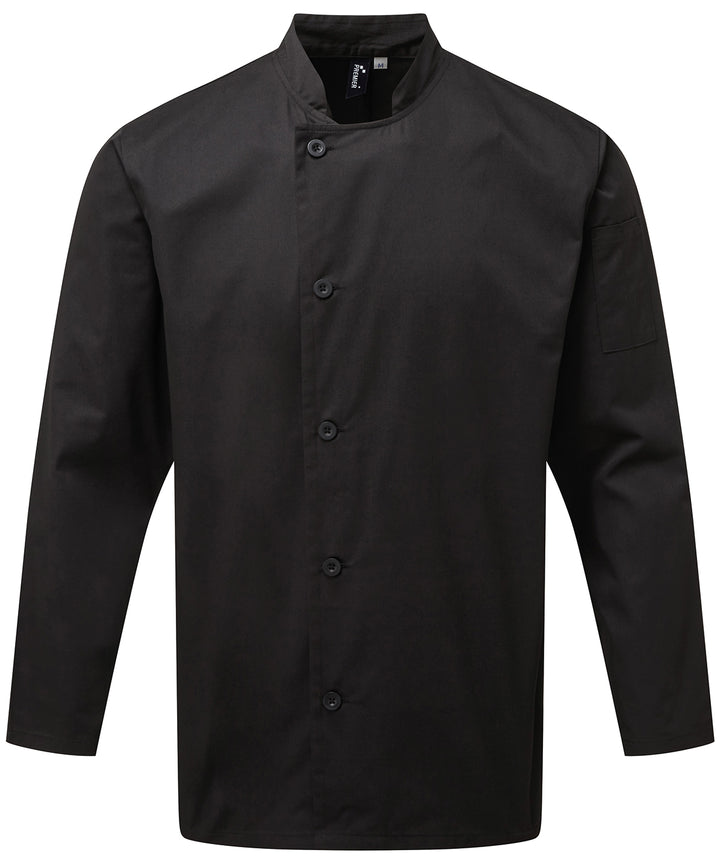 Chef's essential long sleeve jacket Black