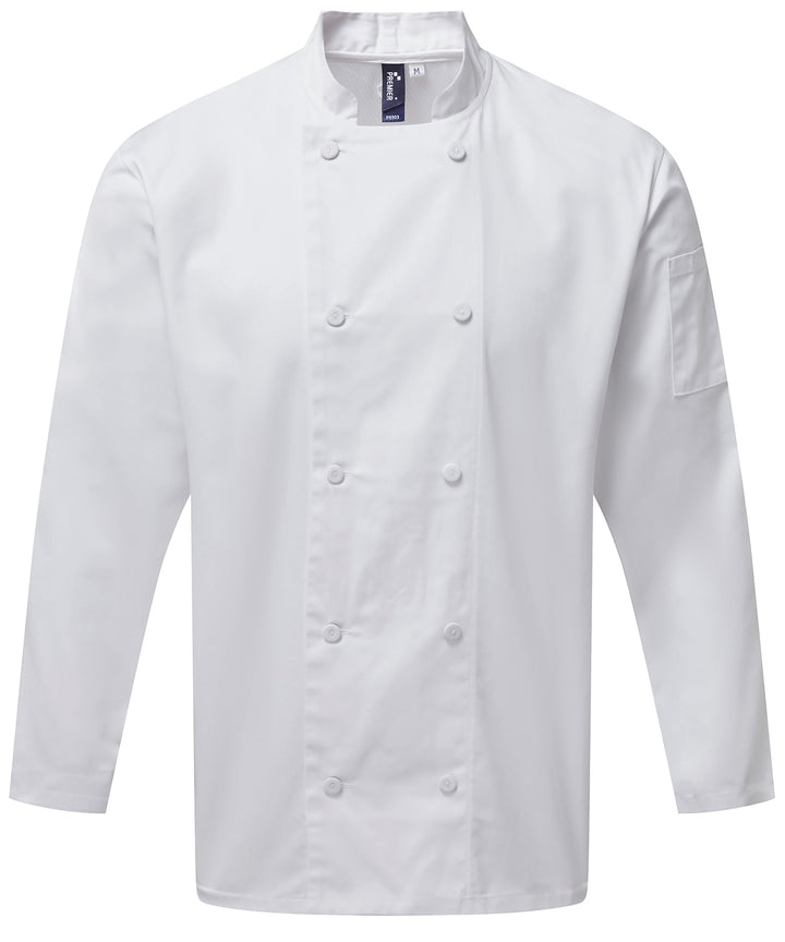 Chef's Coolchecker Long Sleeve Jacket White