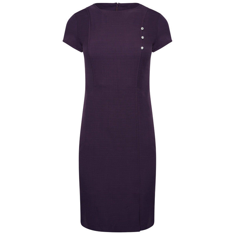 Madeleine Dress Plum