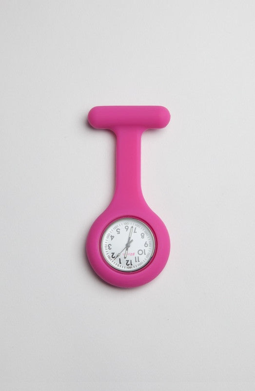 Cerise Silicon Fob Watch