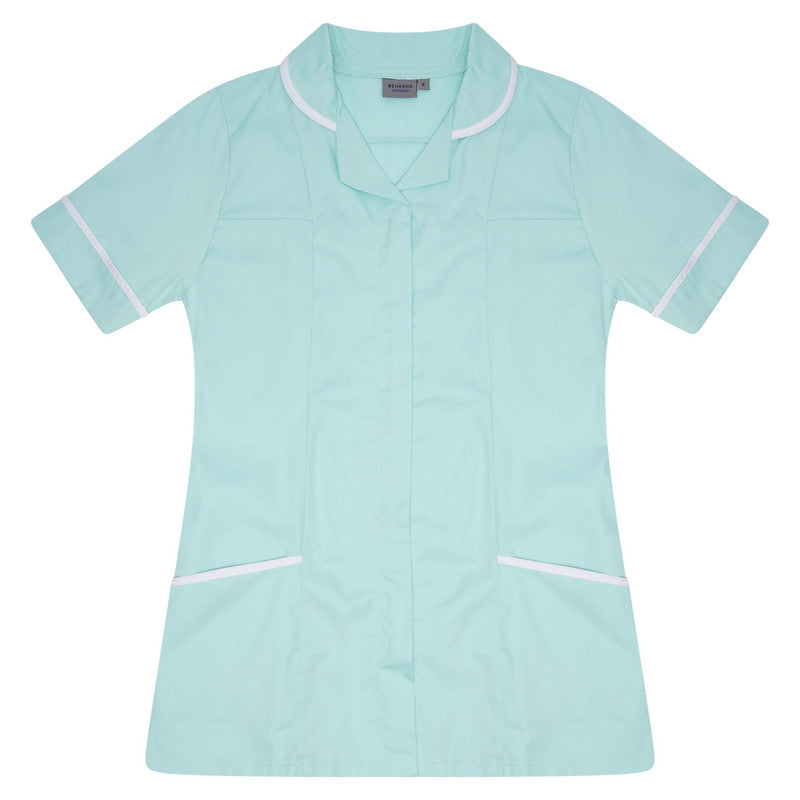 Ladies Tunic P.S (Eau de Nil/White Trim)