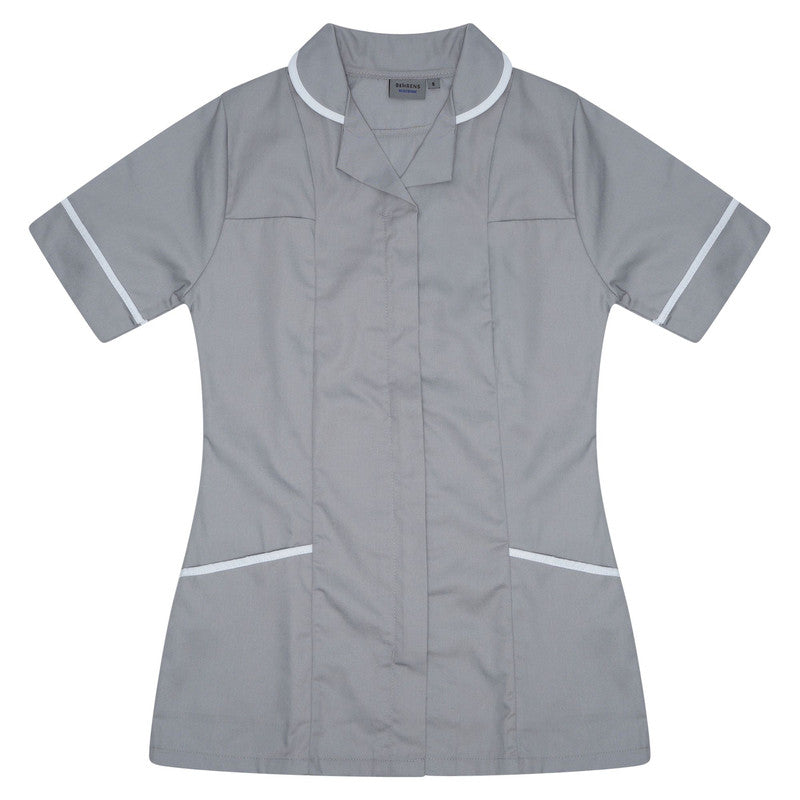 Ladies Tunic P.S (Grey/White)