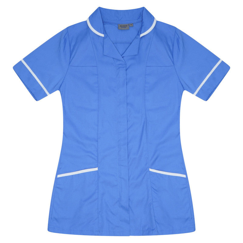 Ladies Tunic P.S (Hospital Blue/White)