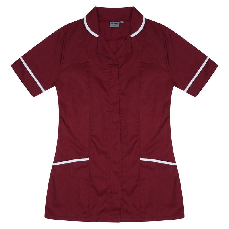 Ladies Tunic P.S (Maroon/White)