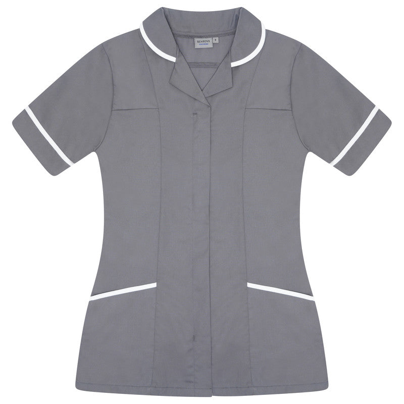 Ladies Tunic P.S (Storm Grey/ White)