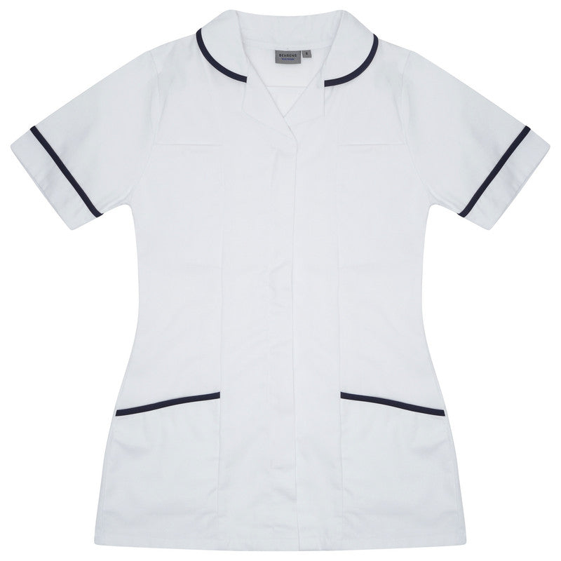 Ladies Tunic P.S (White/Navy)