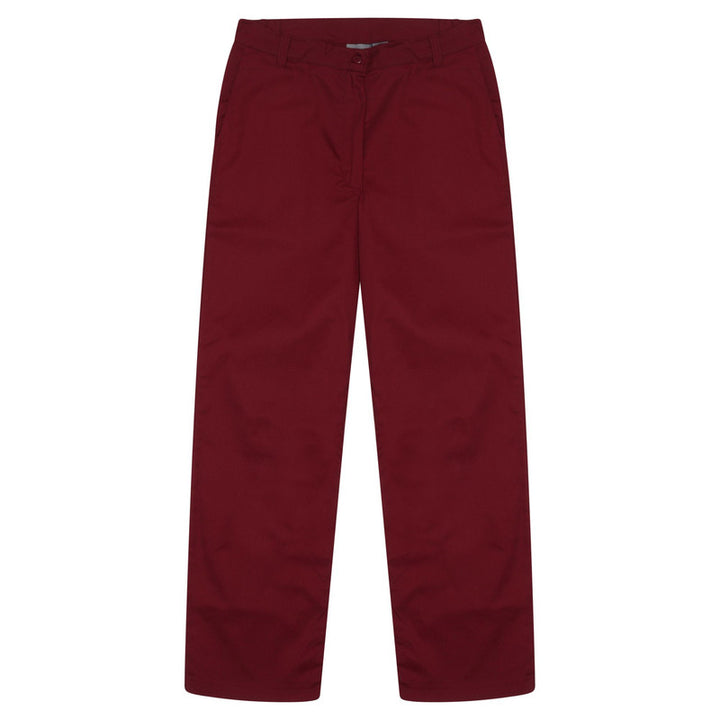 Ladies Stock Trouser maroon