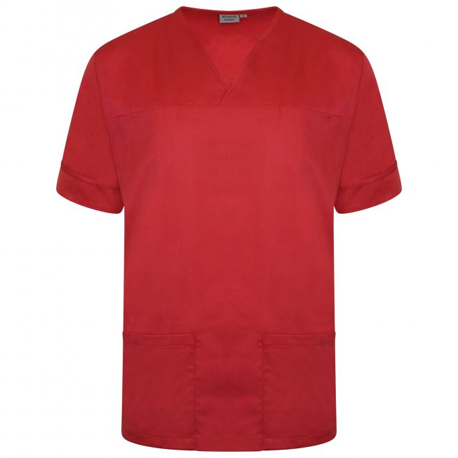 Red Scrub Tunic