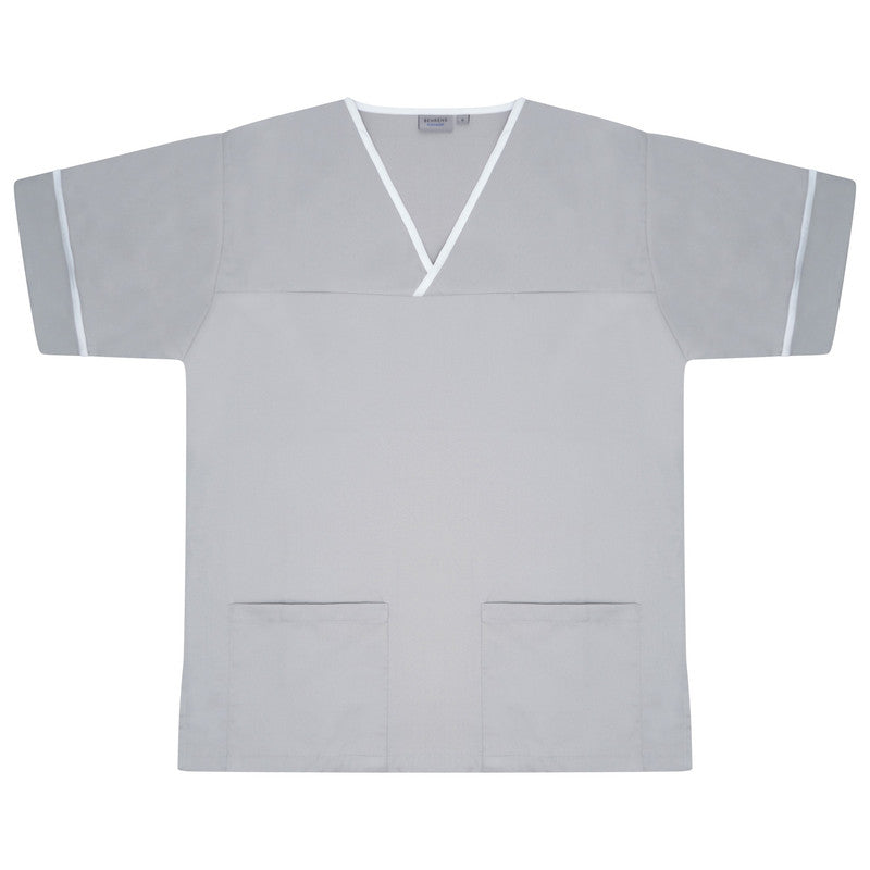 Grey/White Scrub with Trim