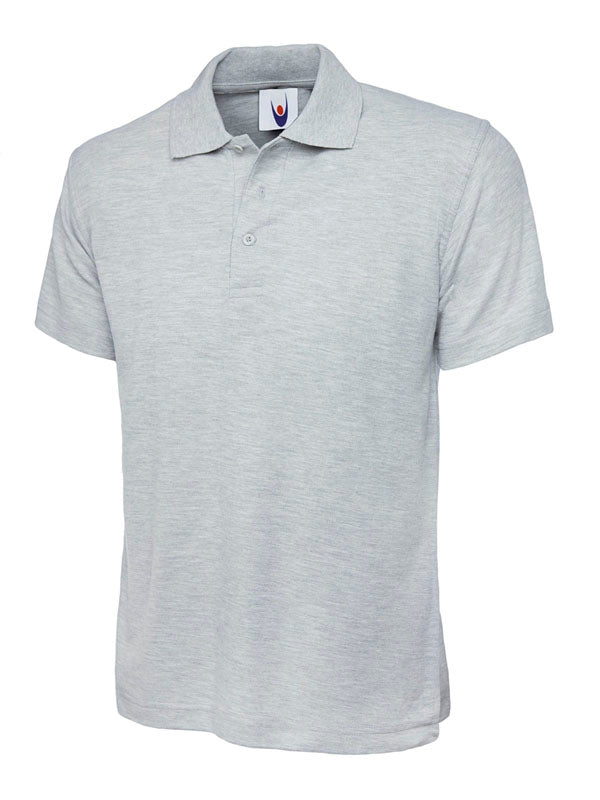 Heather Grey Poloshirt