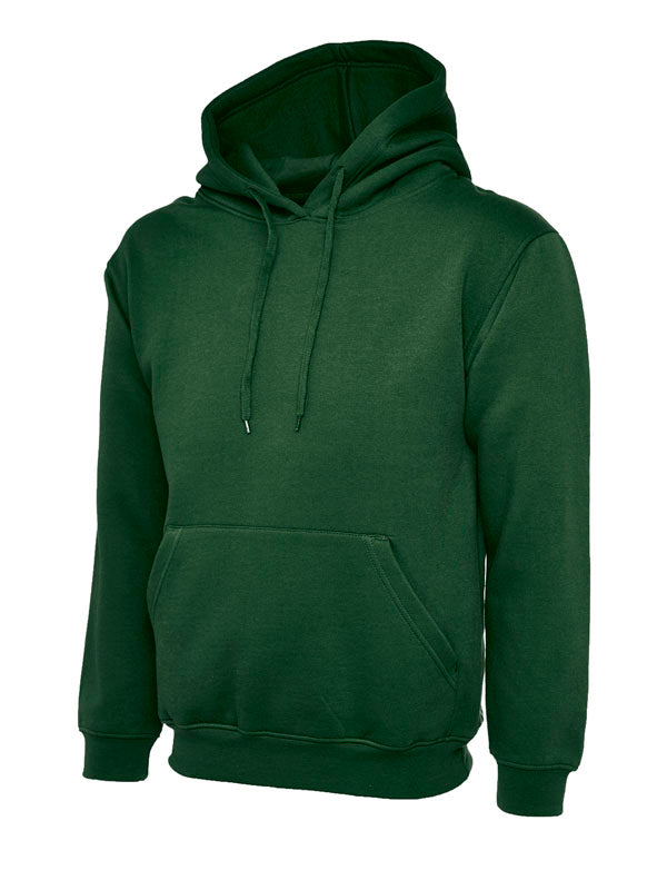 Hooded Sweatshirt Bottle Green