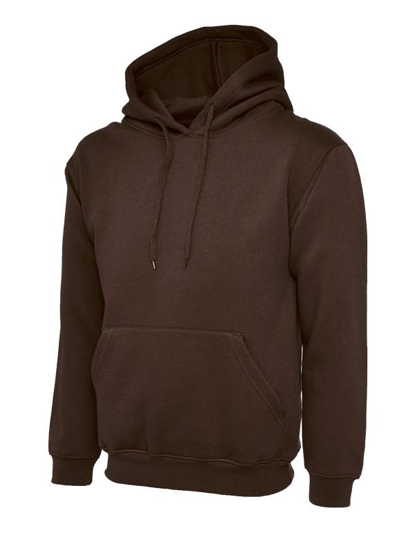 Hooded Sweatshirt Brown
