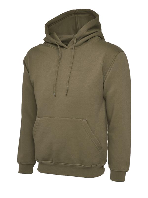 Hooded Sweatshirt Military Green