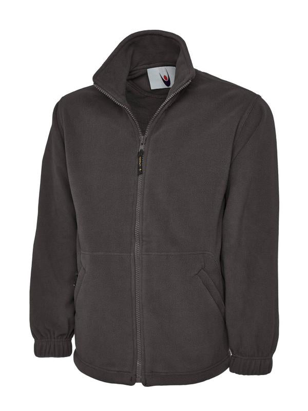 Full Zip Micro Fleece Jacket Charcoal