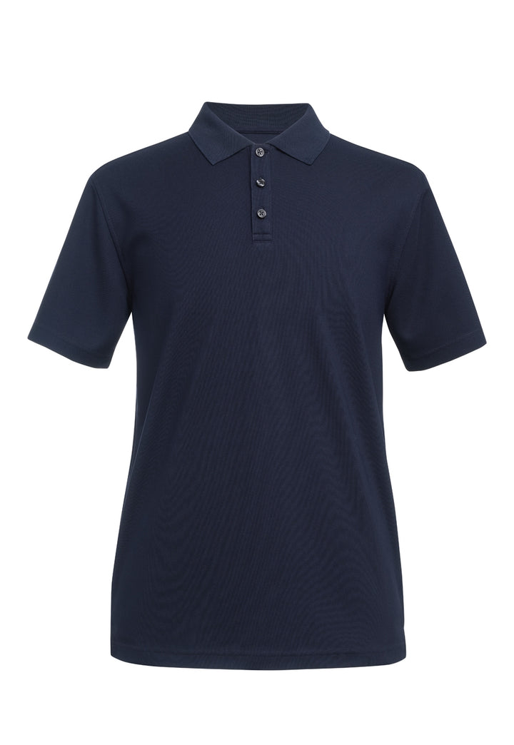 a picture of a polo shirt with buttons on the collar