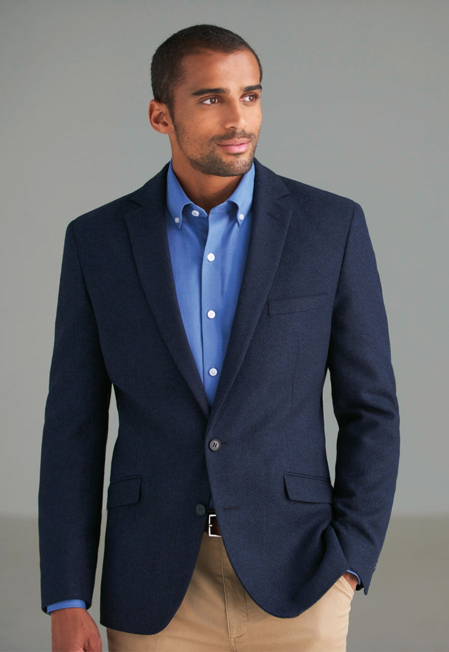 Quebec Tweed Jacket Navy