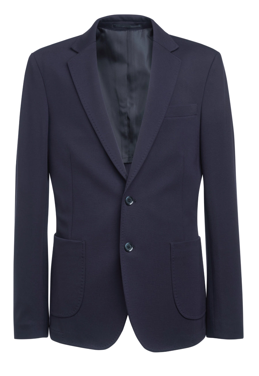 Rory Slim Fit Jersey Stretch Jacket Navy