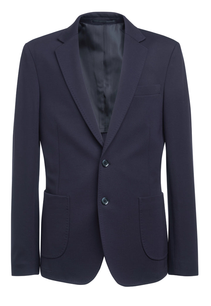 Rory Slim Fit Jersey Stretch Jacket Navy