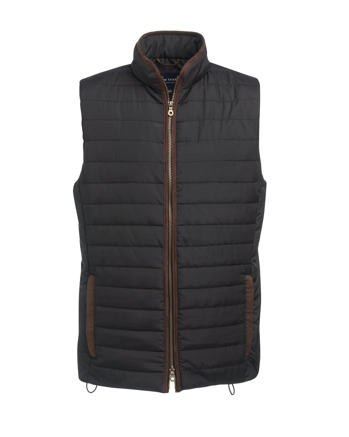 Tampa Quilted Gilet Black