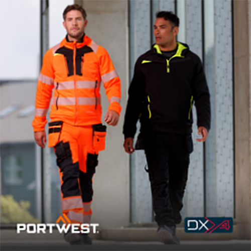 Why the Portwest DX4 Hi-Vis Softshell Jacket is the Ultimate All-Weather Workwear Solution